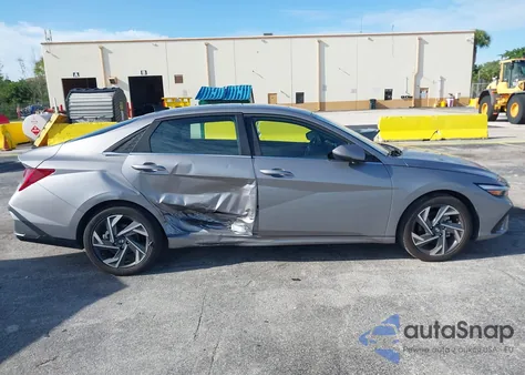 2025 Hyundai Elantra Limited из США, поврежденный, VIN KMHLP4DG5SU883866